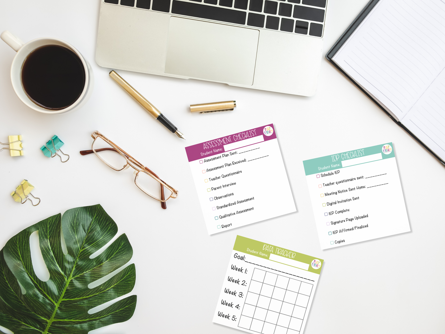 IEP + 504 Plan Sticky Notes