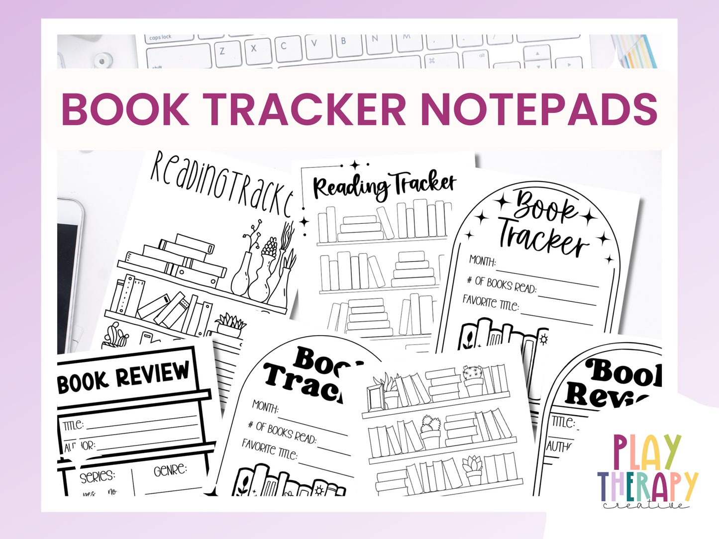 Book Tracker Notepads