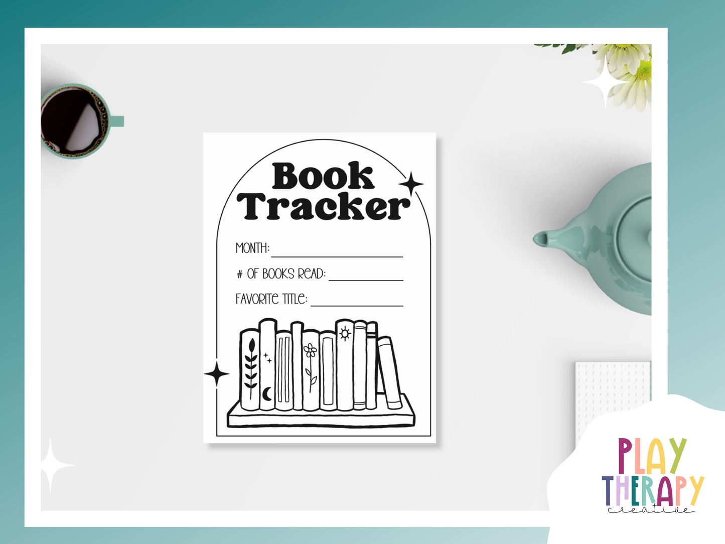Book Tracker Notepads