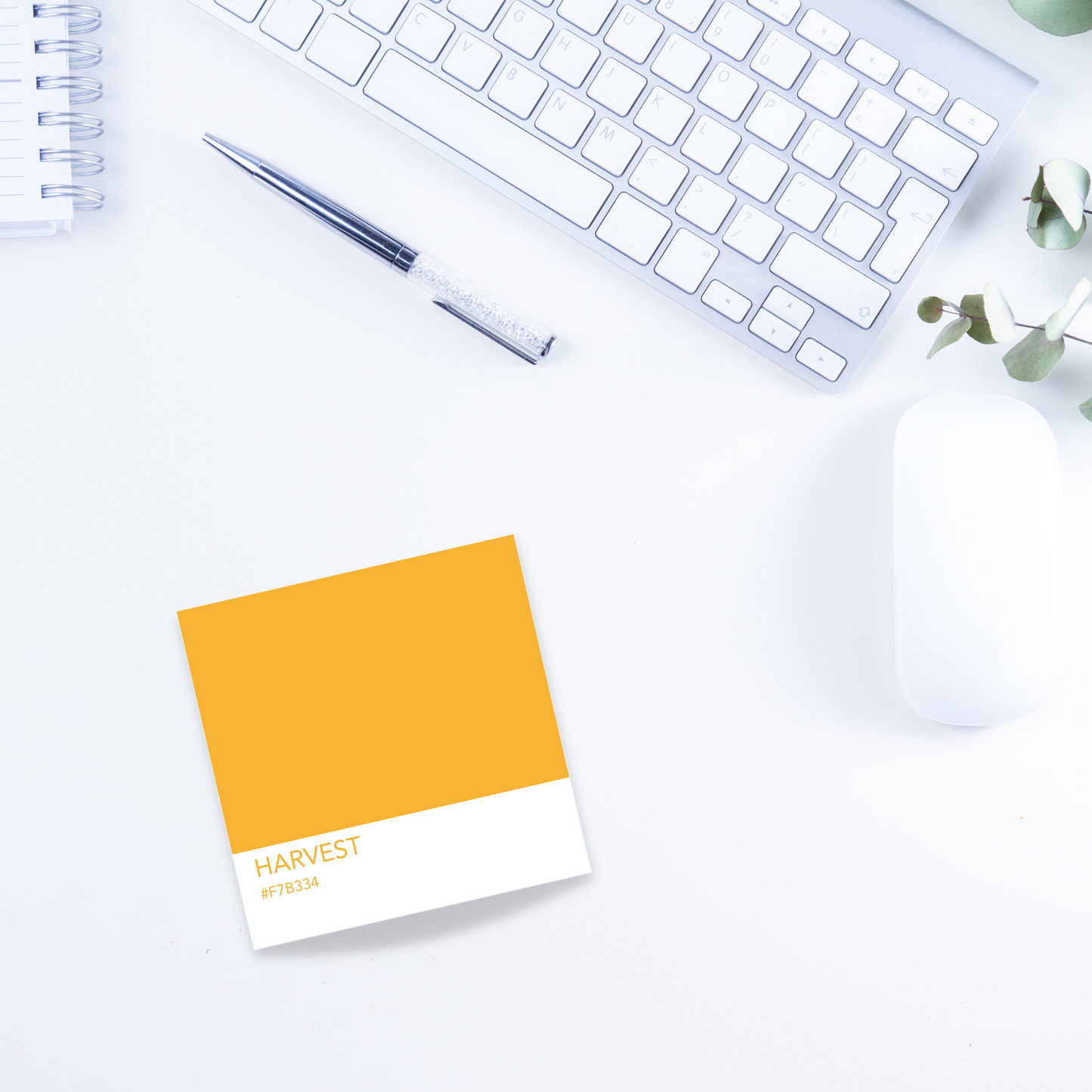 Paint Chip Sticky Notes - Sweater Season