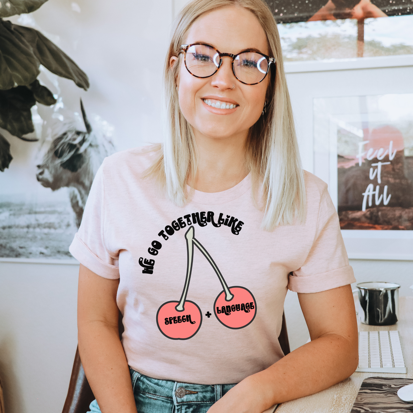 We Go Together Like Speech & Language Tee