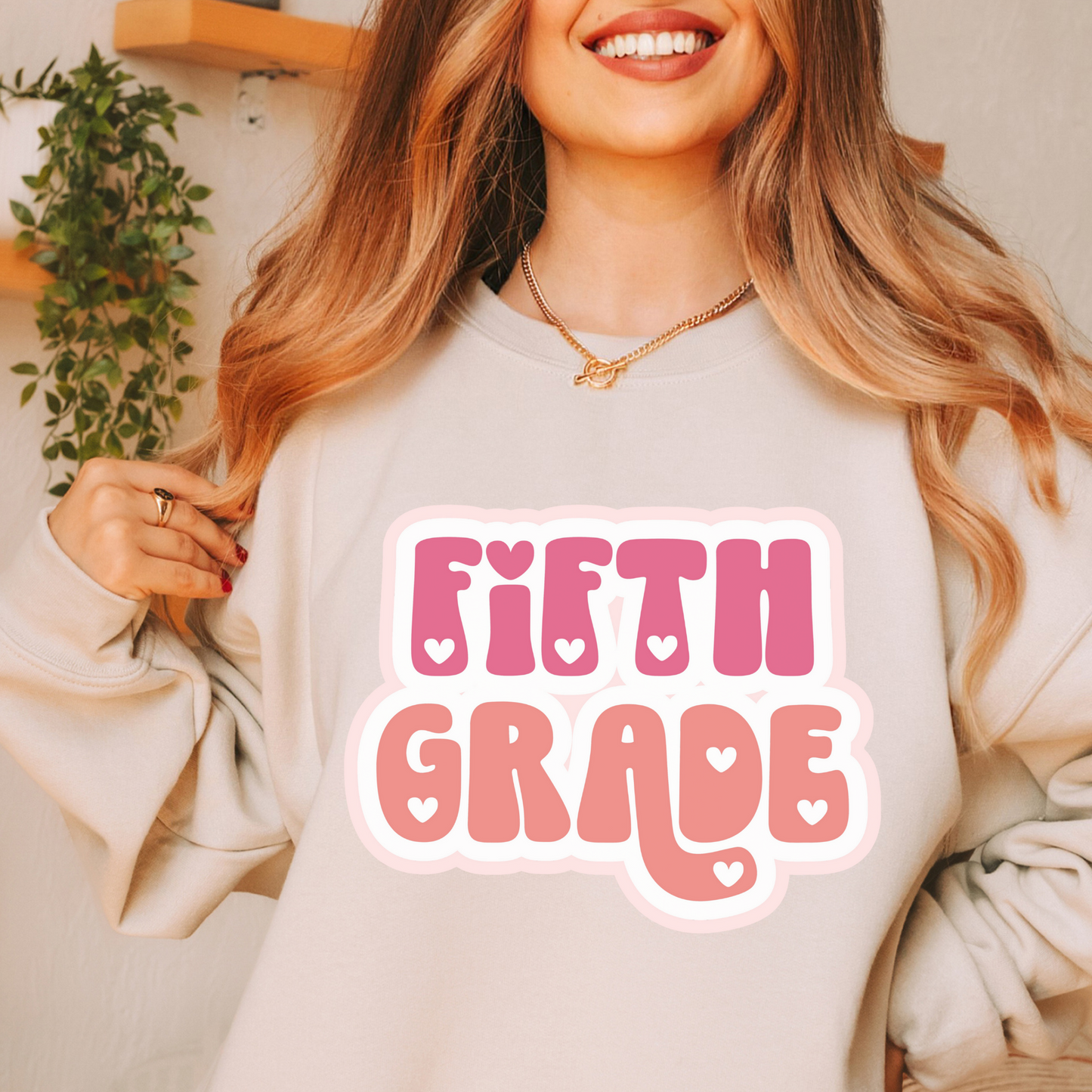 Fifth Grade Love Pullover