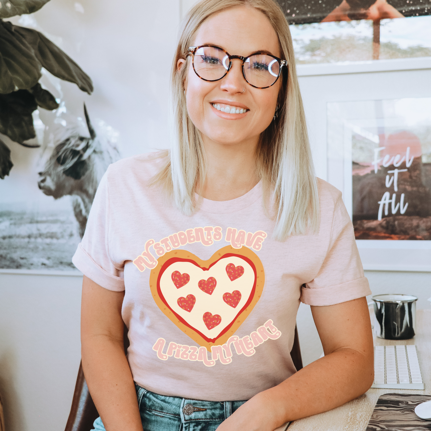 Pizza My Heart Tee