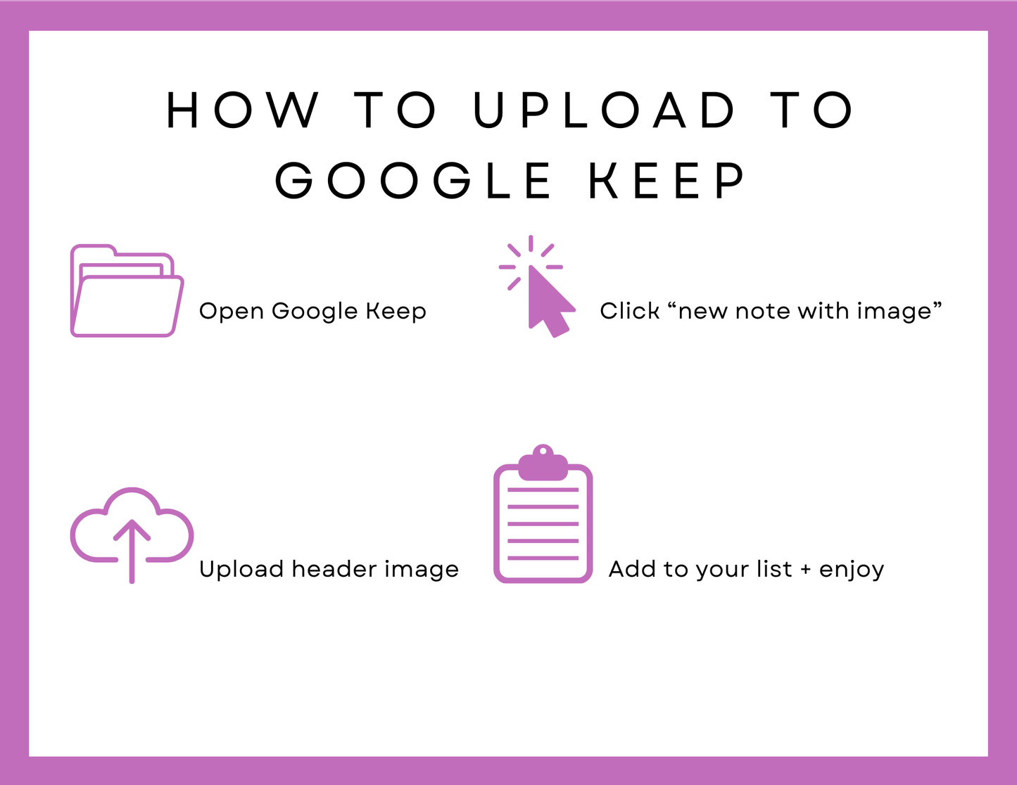550 Google Keep Headers for Readers | Ombre Bright Colors