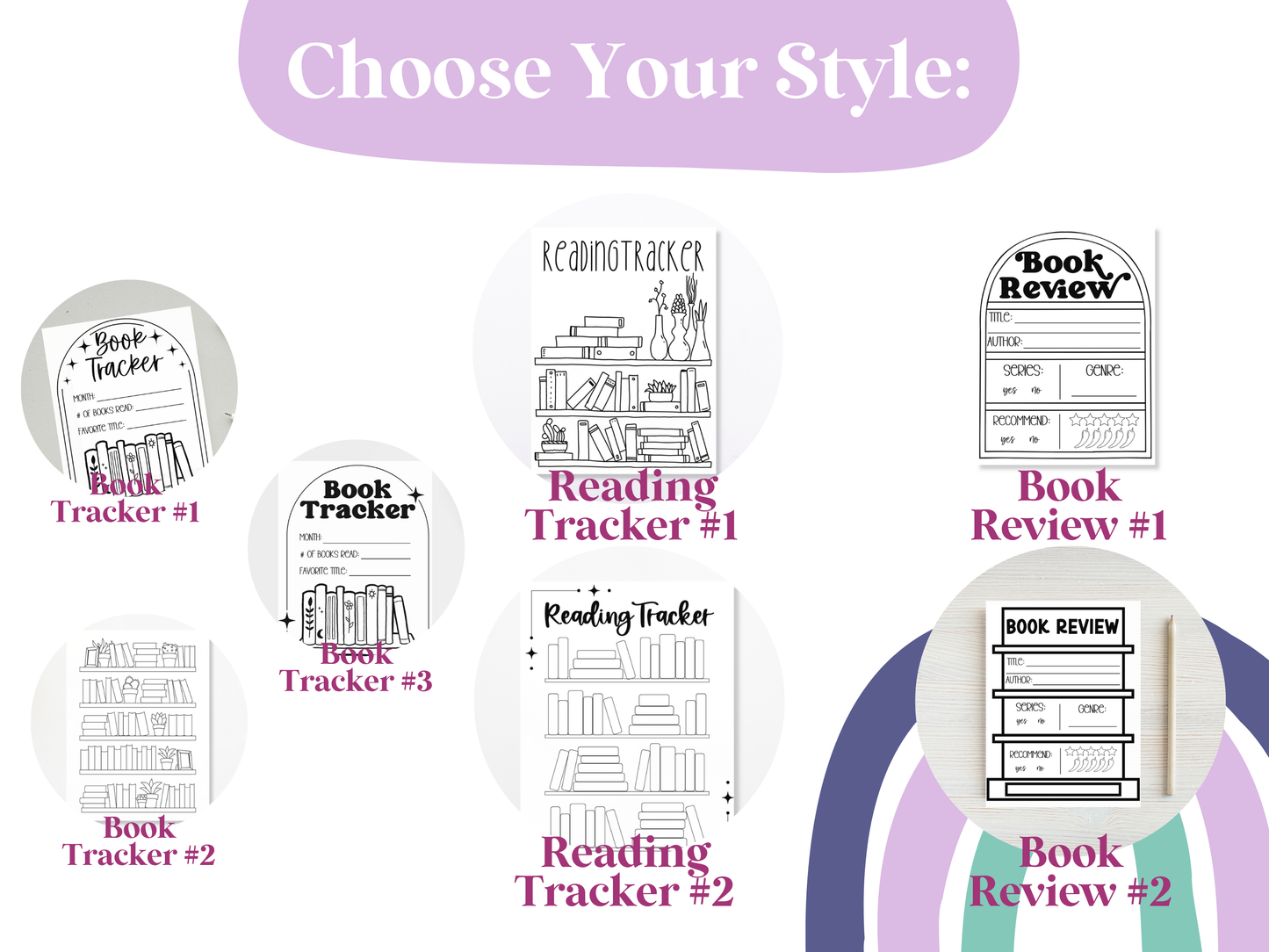 Book Tracker Notepads