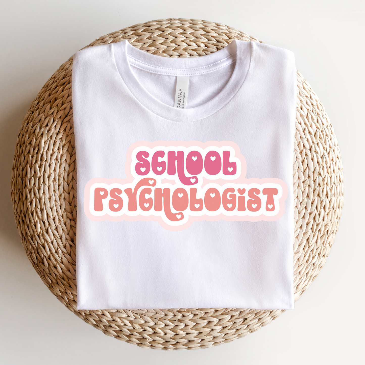 School Psychologist Love Tee