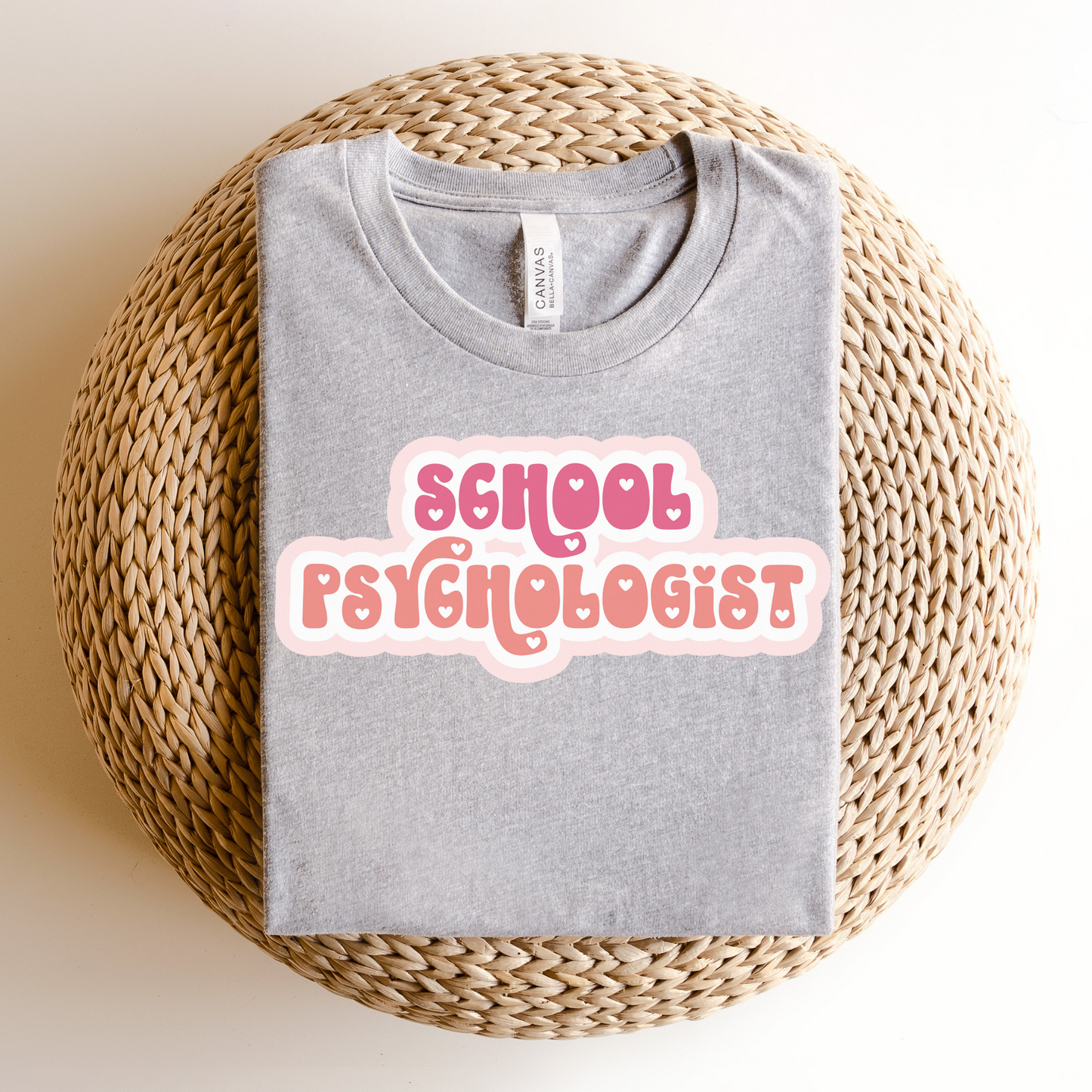 School Psychologist Love Tee