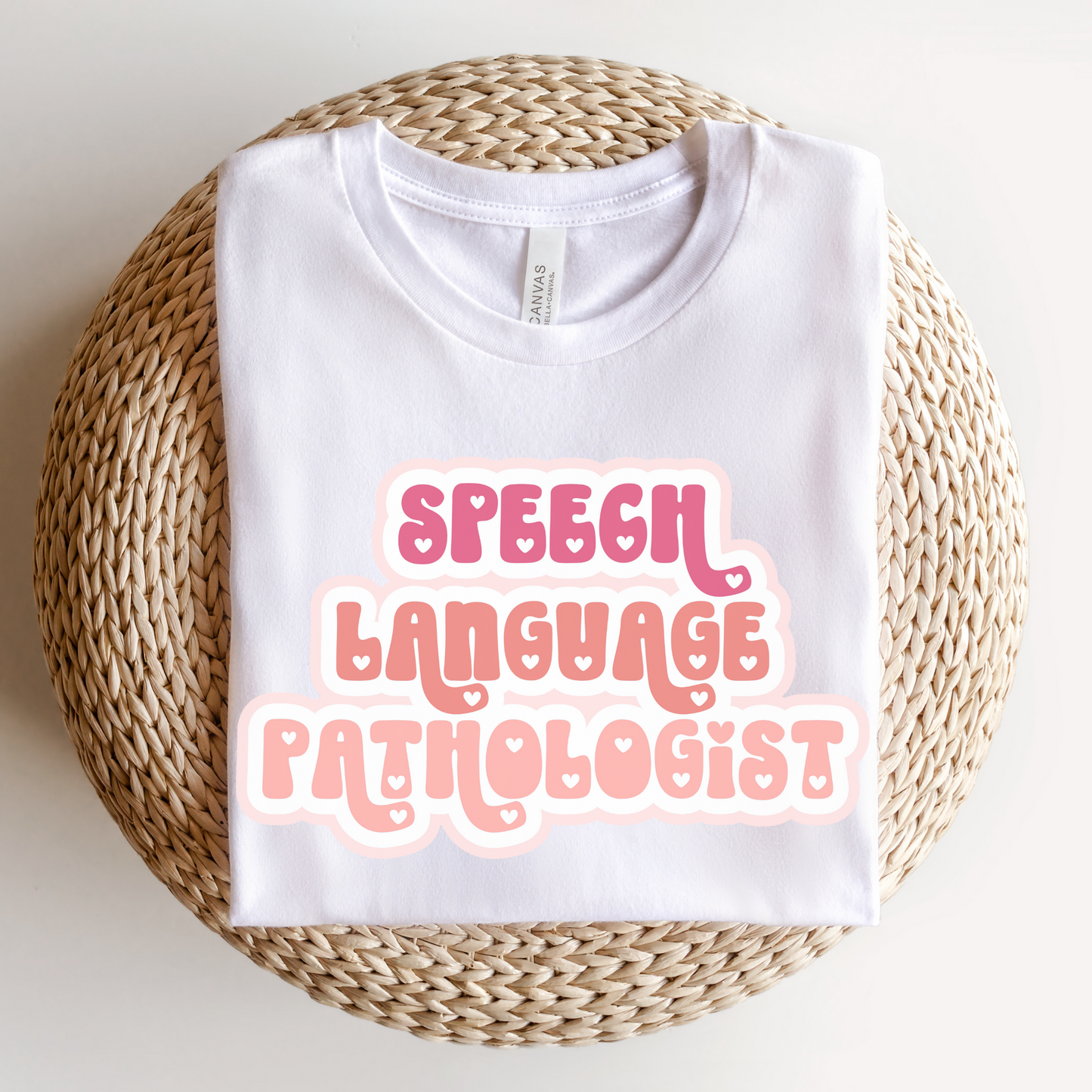 Speech Language Pathologist Love Tee
