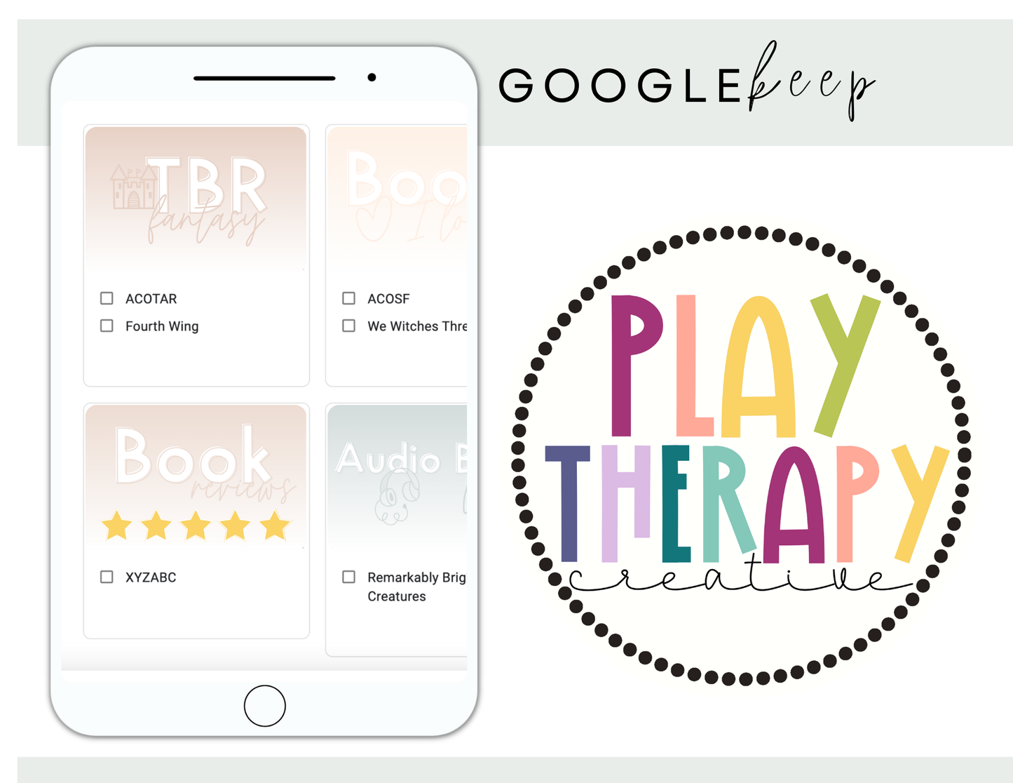 350+ Google Keep Headers for Readers | Ombre Neutral Colors