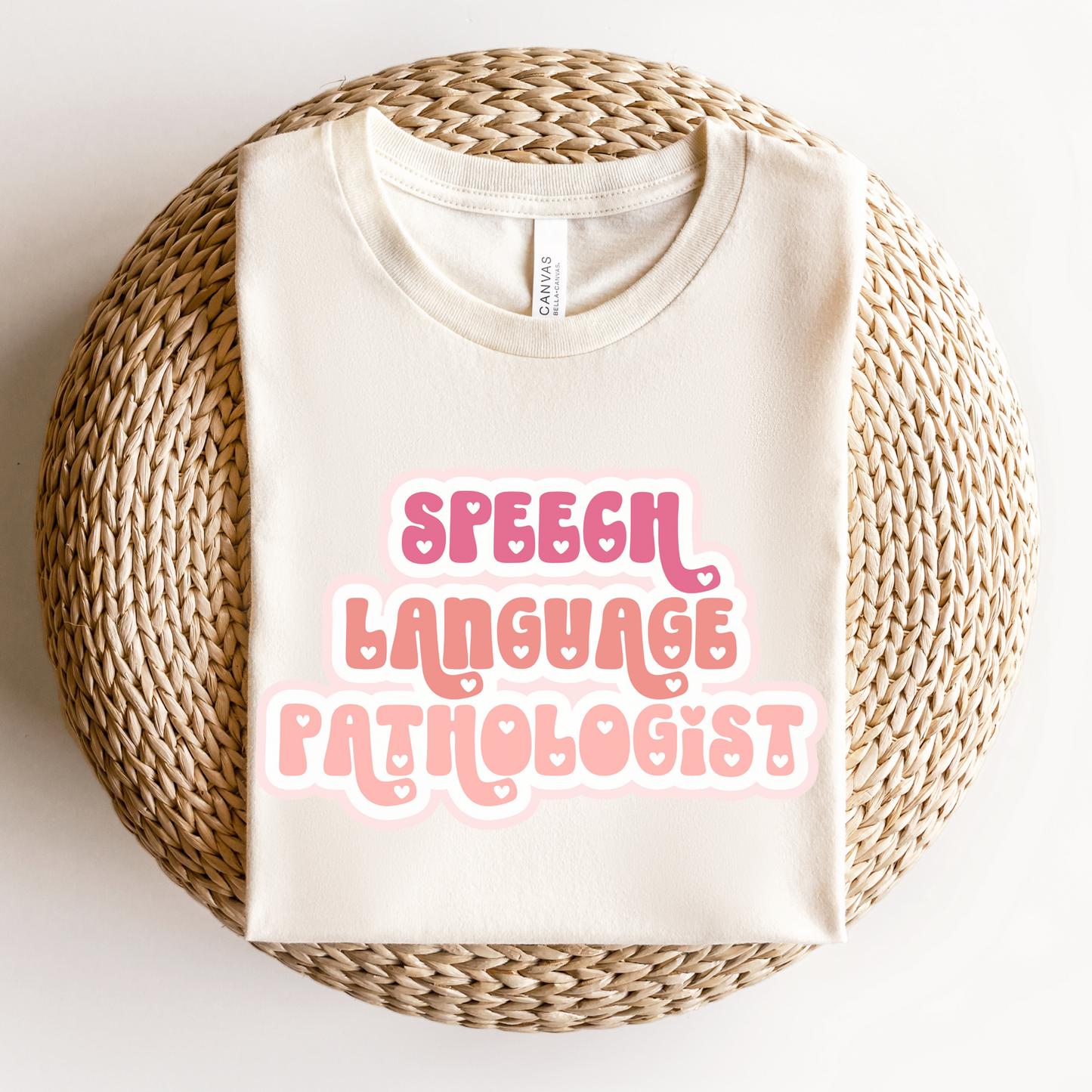 Speech Language Pathologist Love Tee