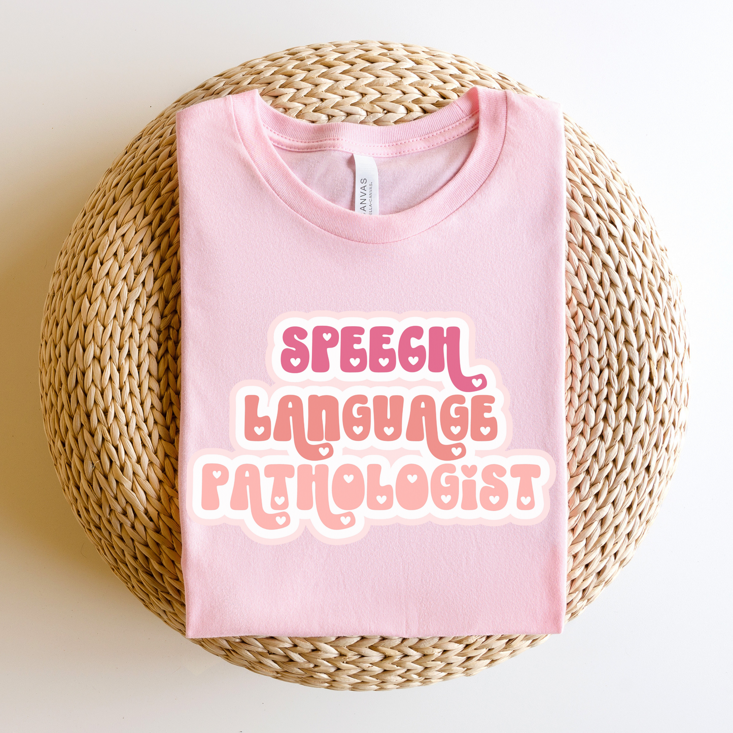 Speech Language Pathologist Love Tee