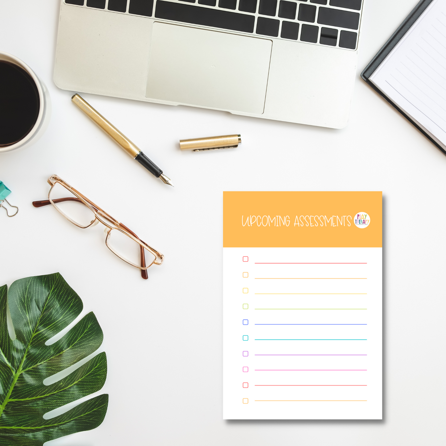 Upcoming Assessment Sticky Notes (4 x 6 in)