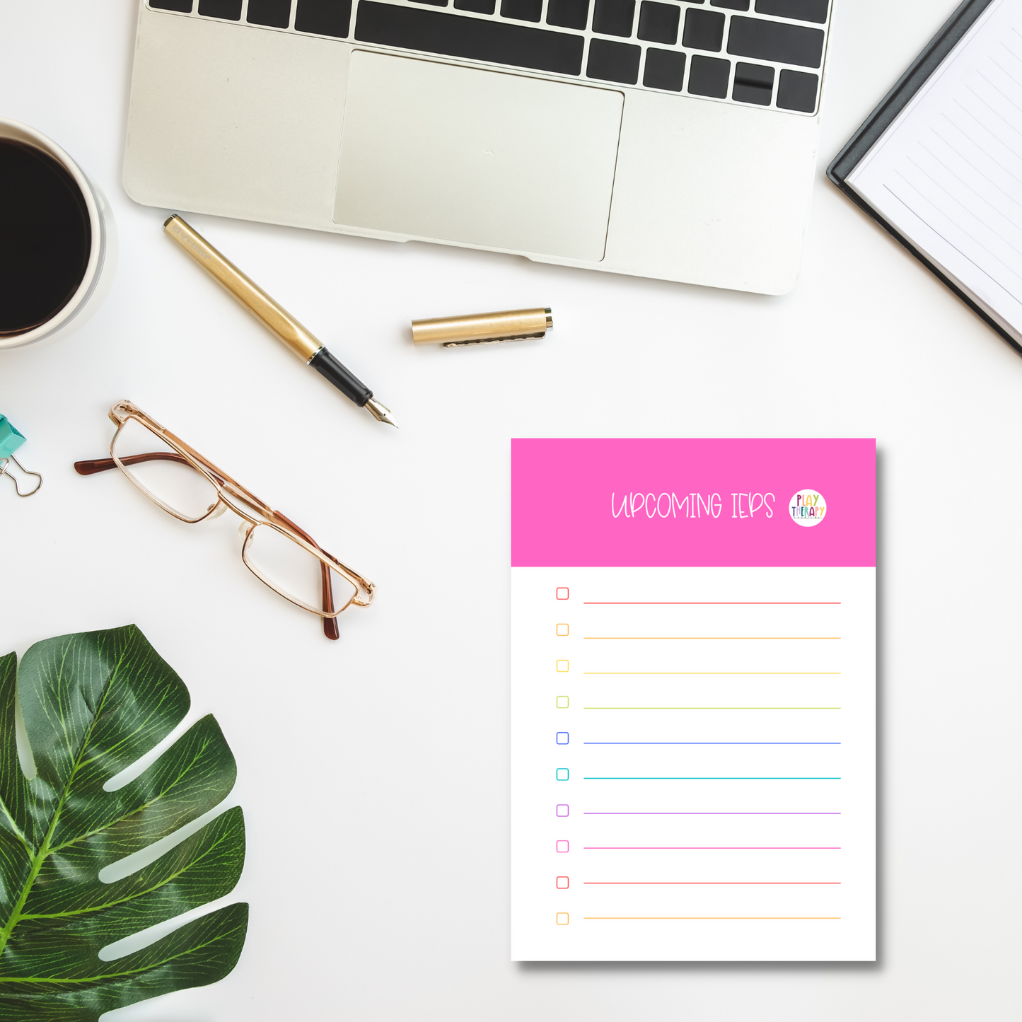 Upcoming IEPs Sticky Notes (4 x 6 in)