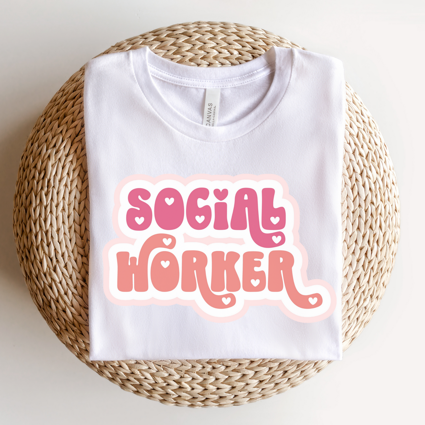 Social Worker Love Tee