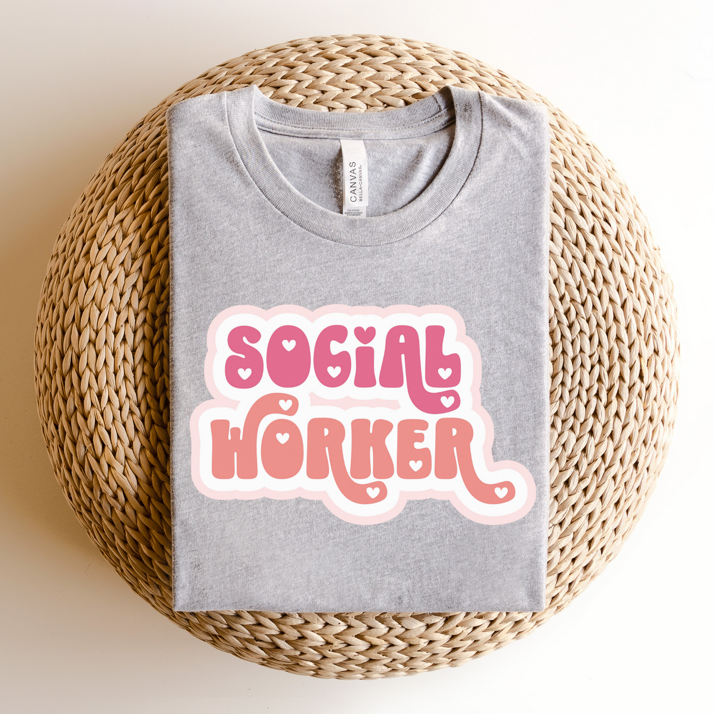 Social Worker Love Tee