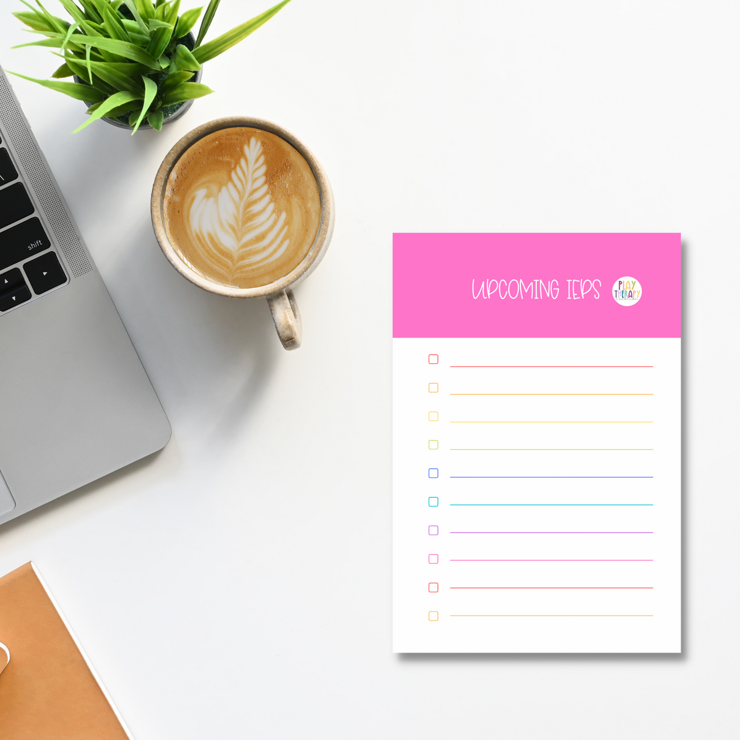 Upcoming IEPs Sticky Notes (4 x 6 in)