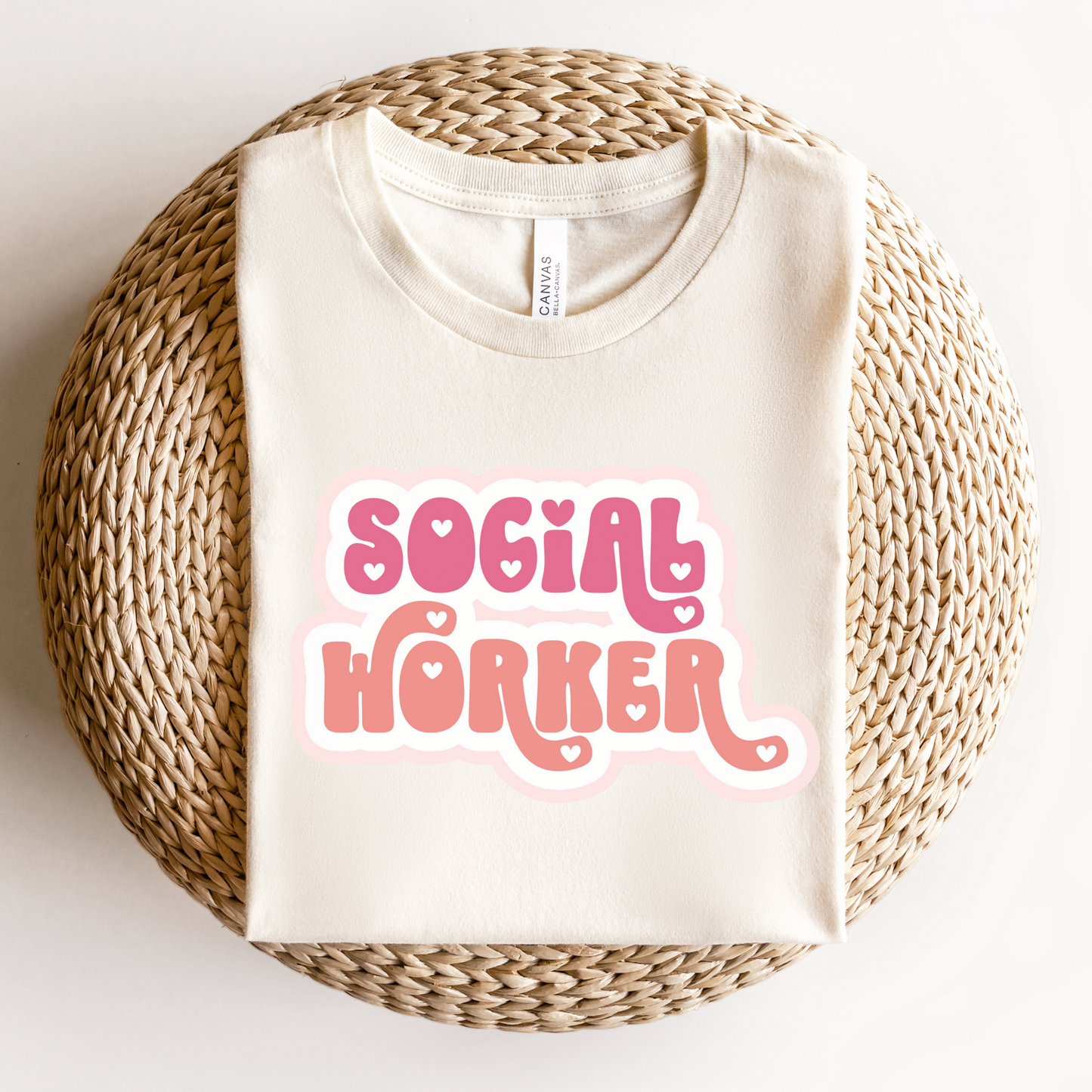Social Worker Love Tee