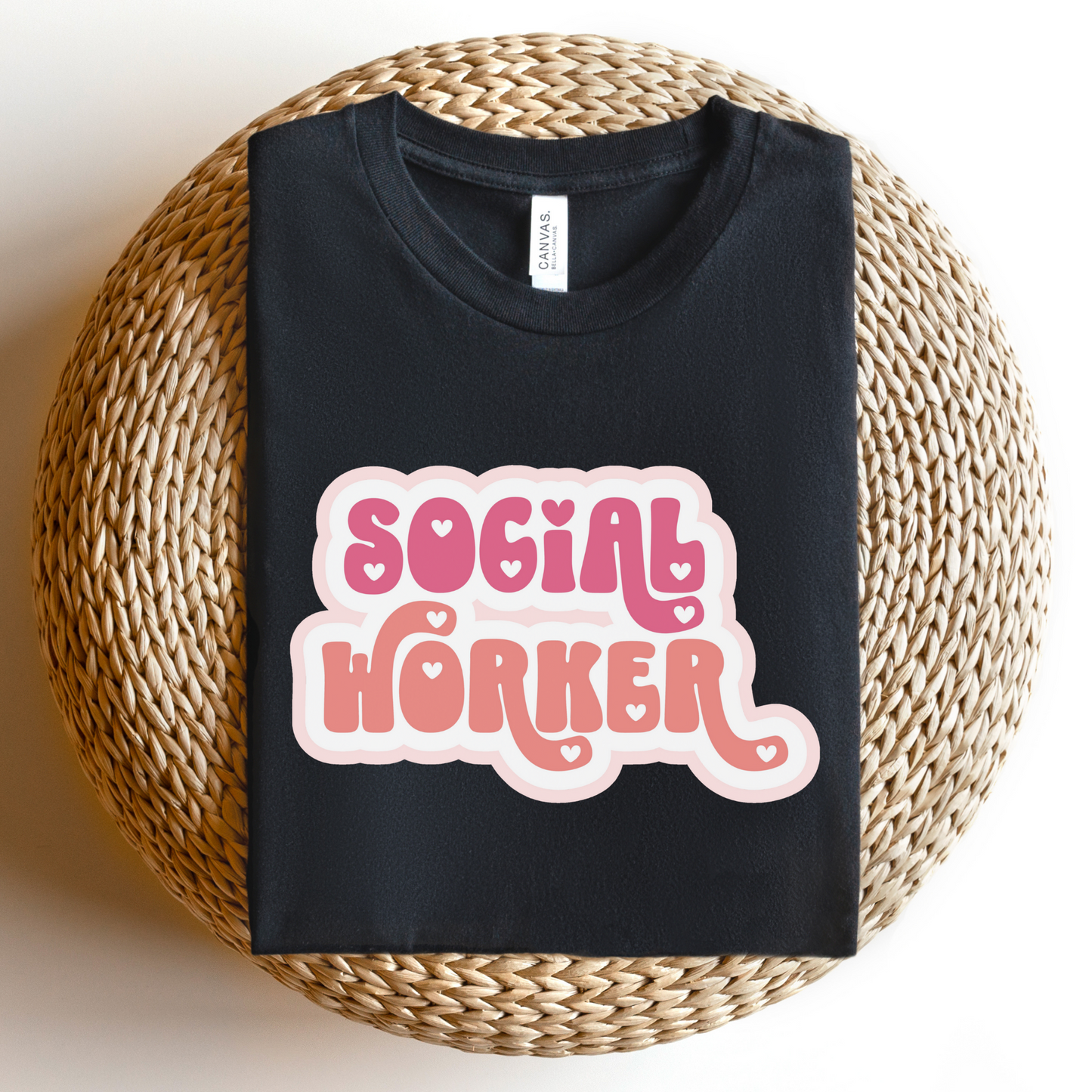 Social Worker Love Tee
