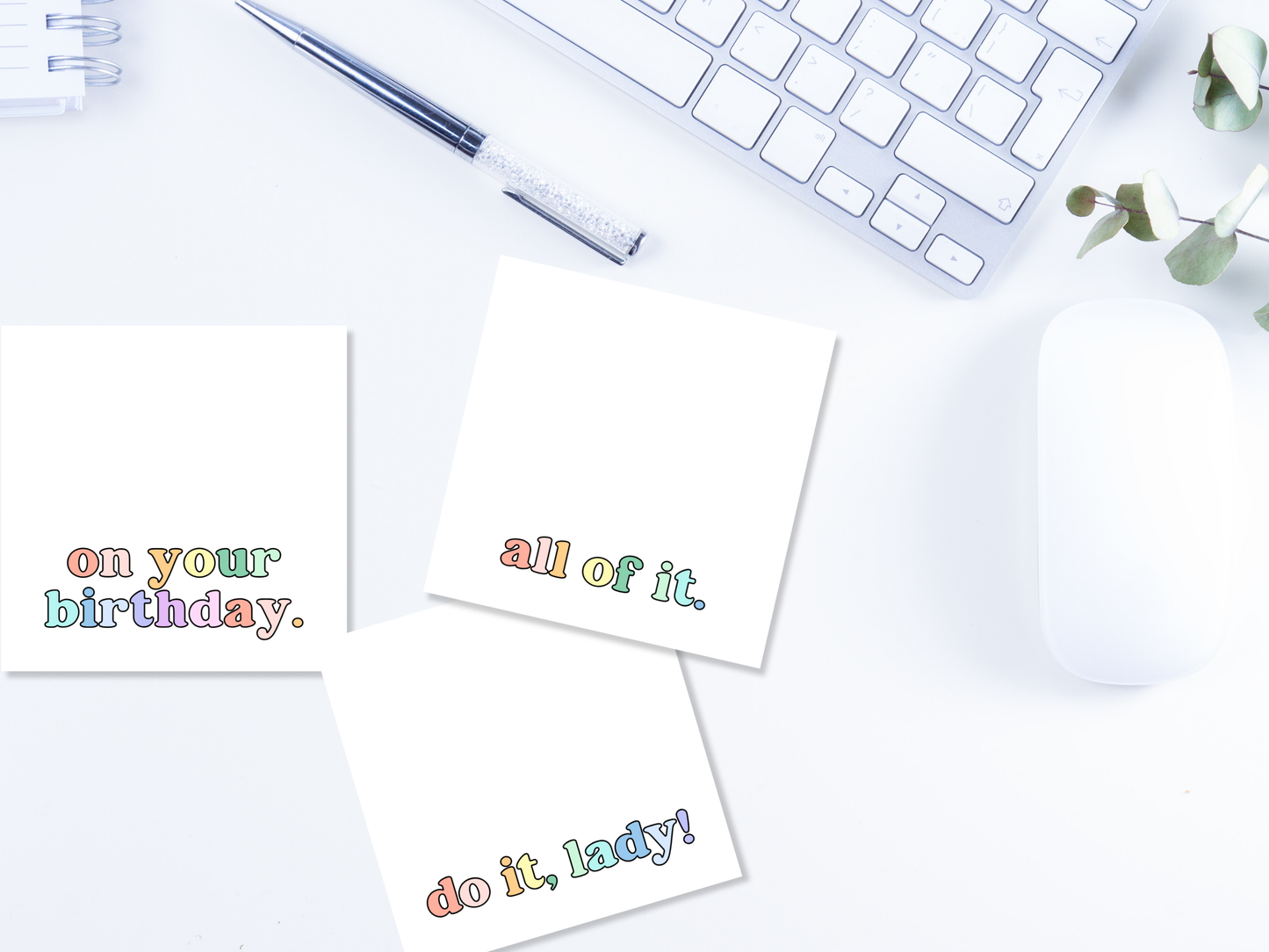 Do It Lady Sticky Notes