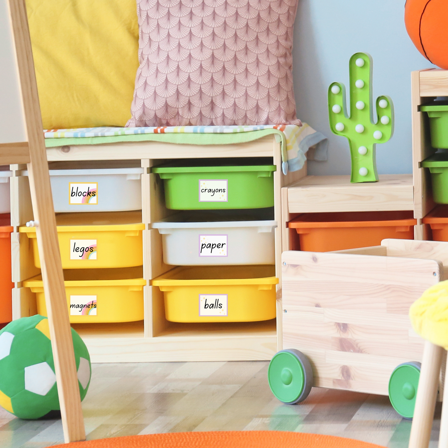 Mini Paper Star Labels