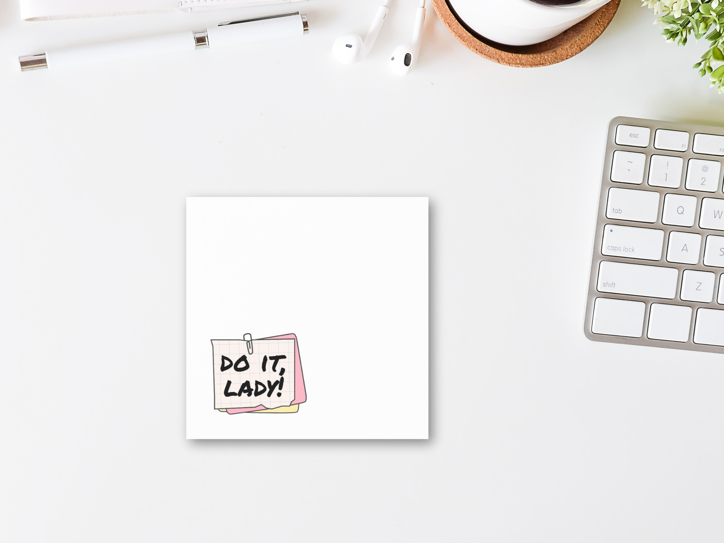 Do It Lady Sticky Notes