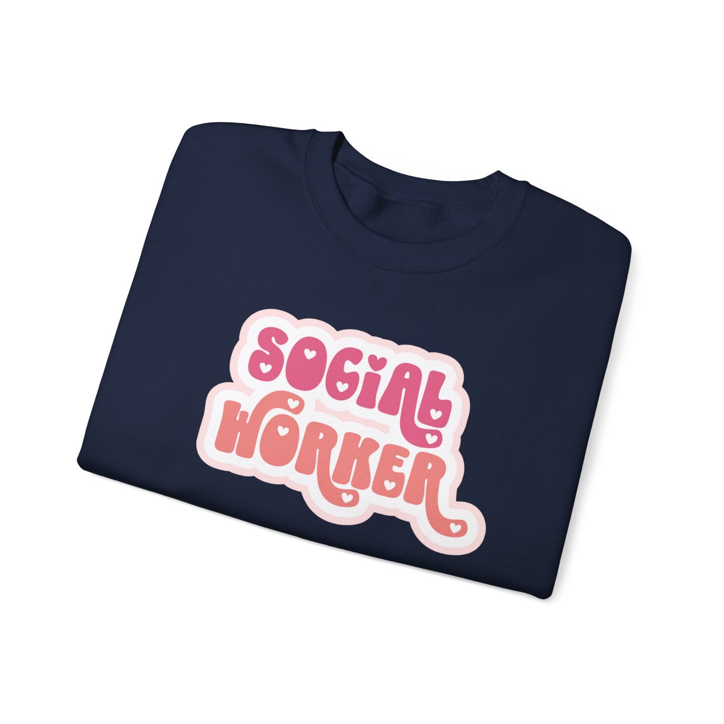 Social Worker Love Pullover