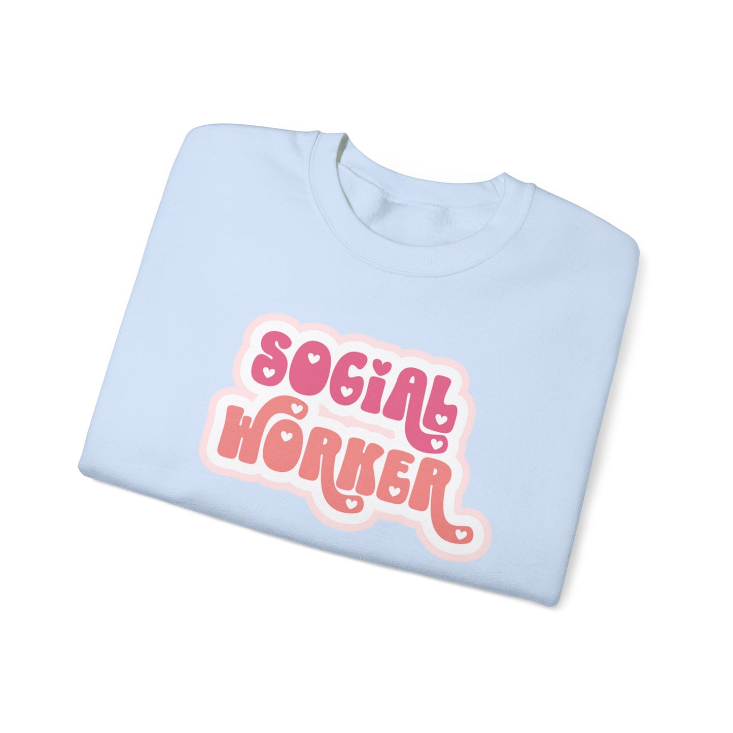 Social Worker Love Pullover