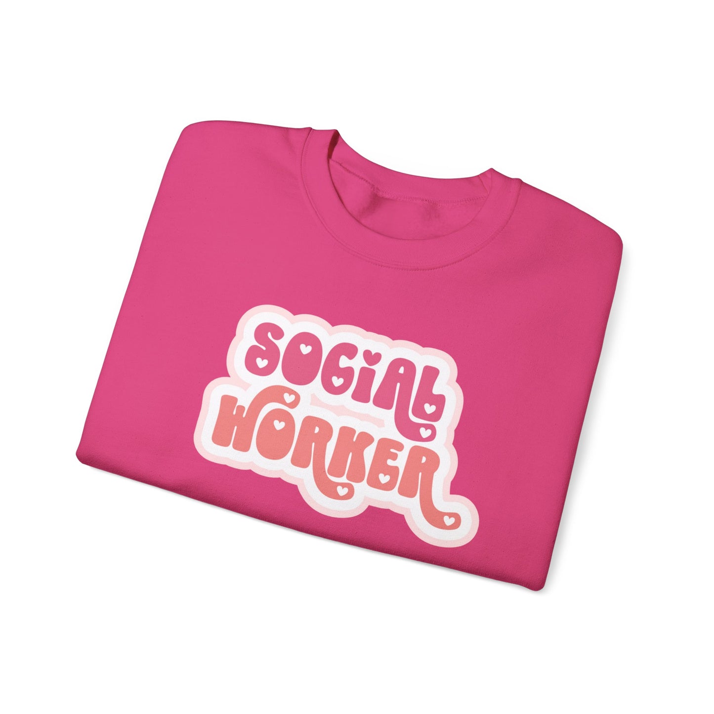 Social Worker Love Pullover