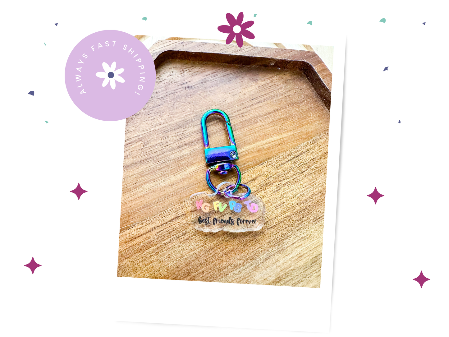 Speech Sound BFFs Badge Charm