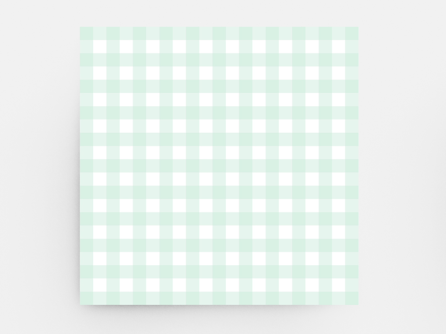 Pastel Rainbow Gingham Sticky Notes