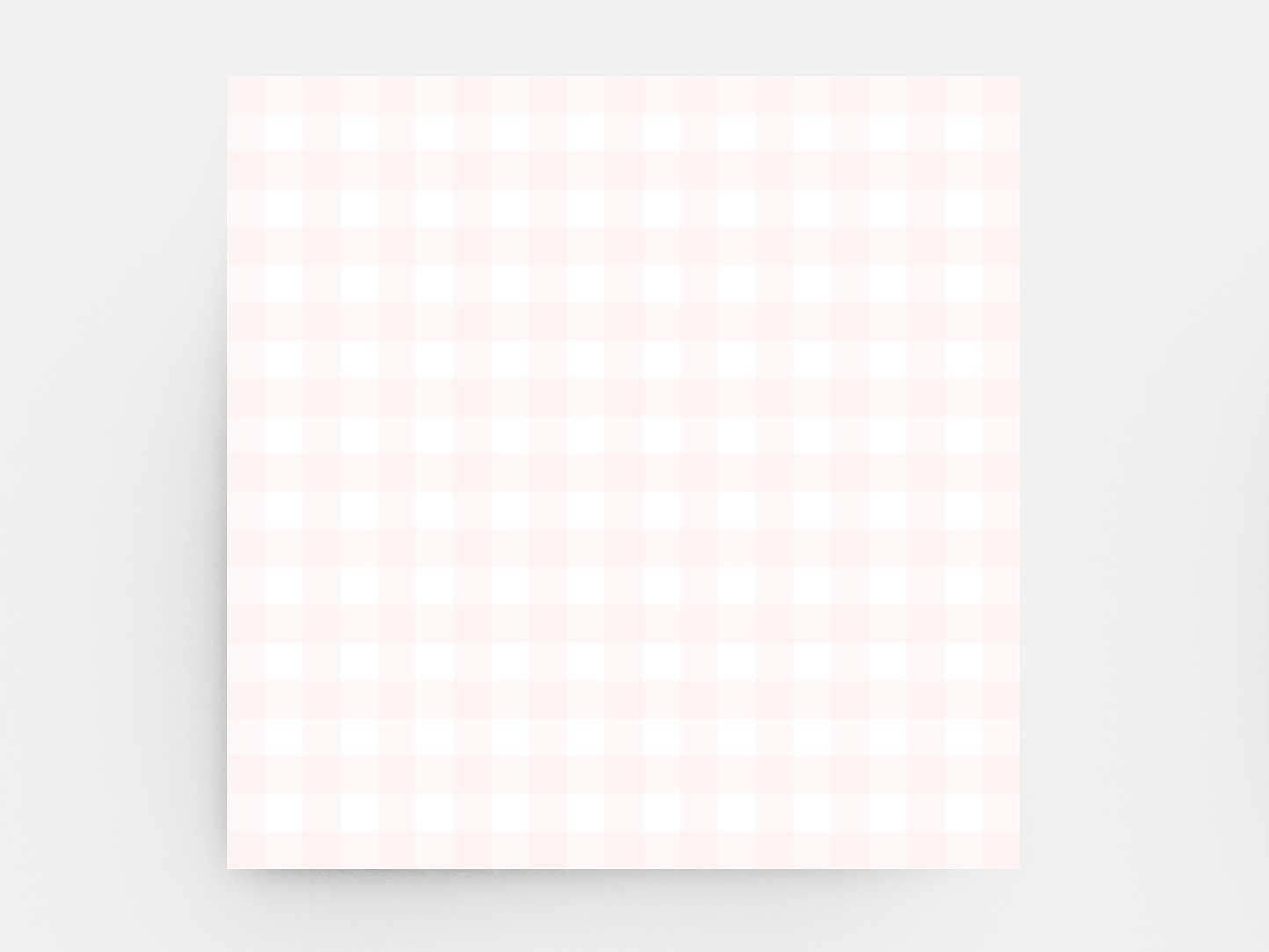 Pastel Rainbow Gingham Sticky Notes
