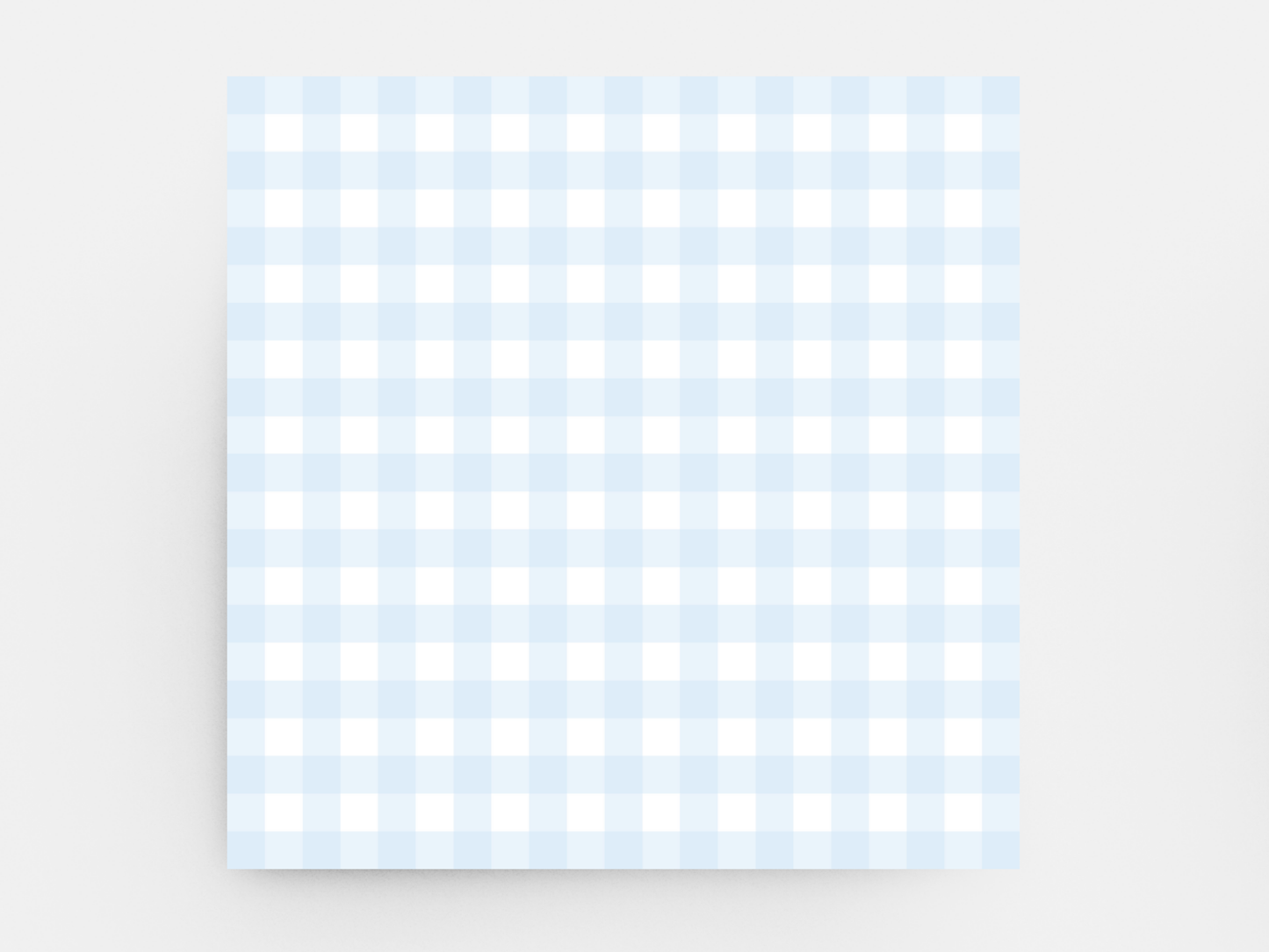 Pastel Rainbow Gingham Sticky Notes