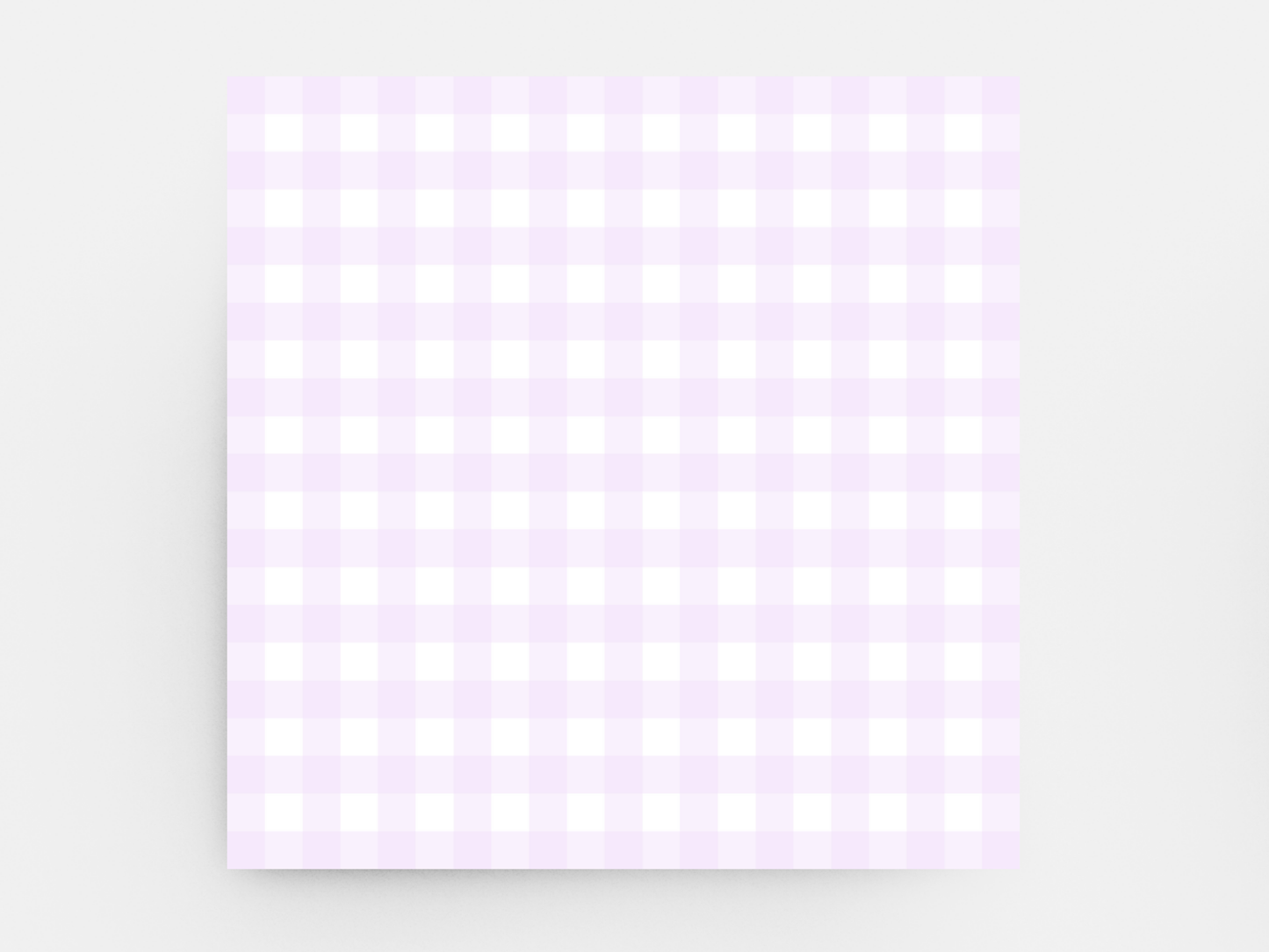 Pastel Rainbow Gingham Sticky Notes