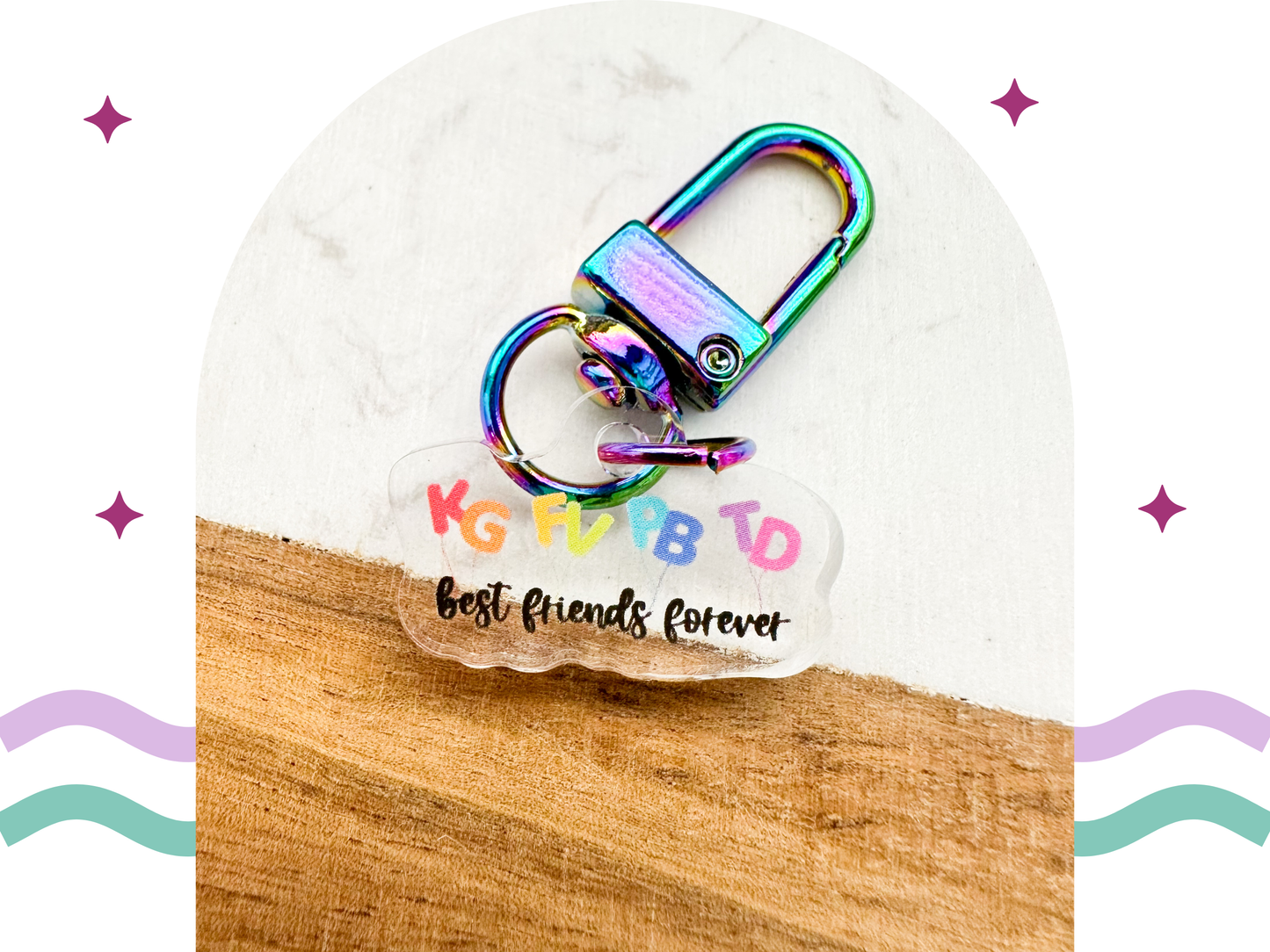 Speech Sound BFFs Badge Charm