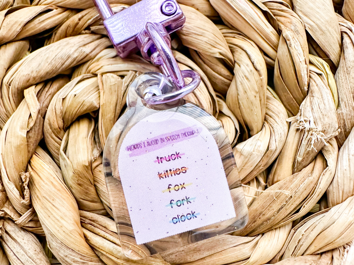 Words I Avoid In Speech Therapy Badge Charm