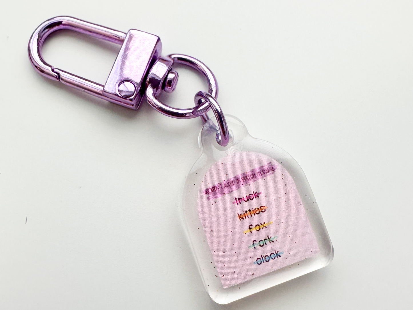 Words I Avoid In Speech Therapy Badge Charm
