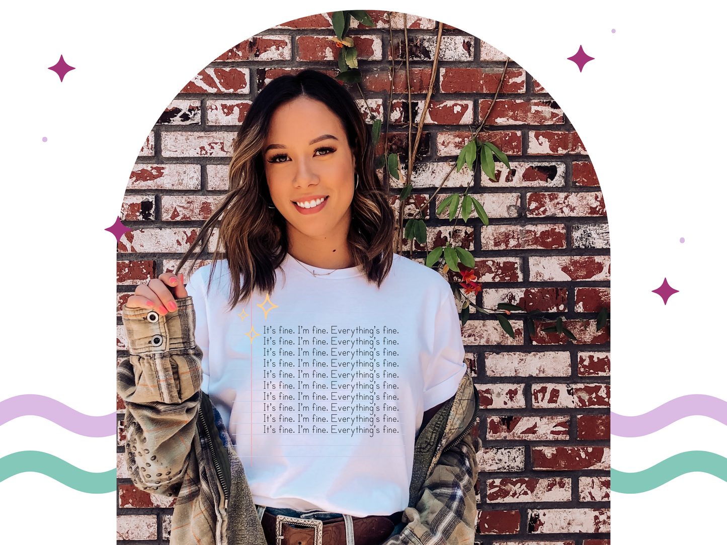 Everything's Fine Tee | Pullover