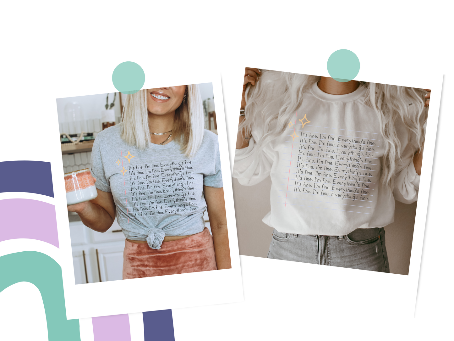 Everything's Fine Tee | Pullover