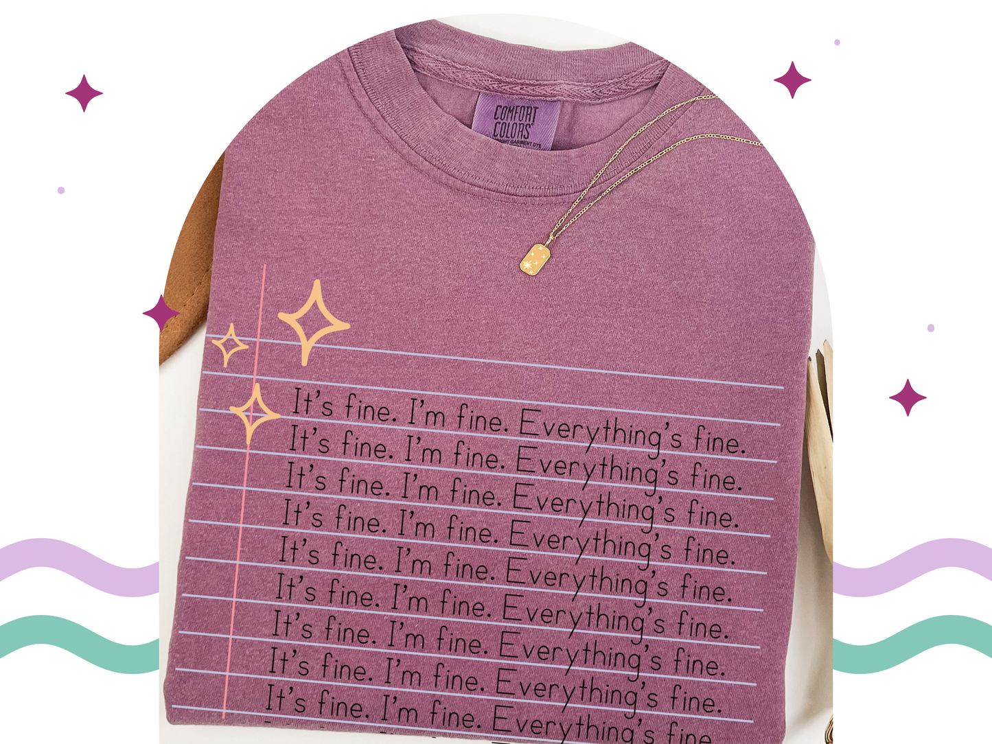 Everything's Fine Tee | Pullover