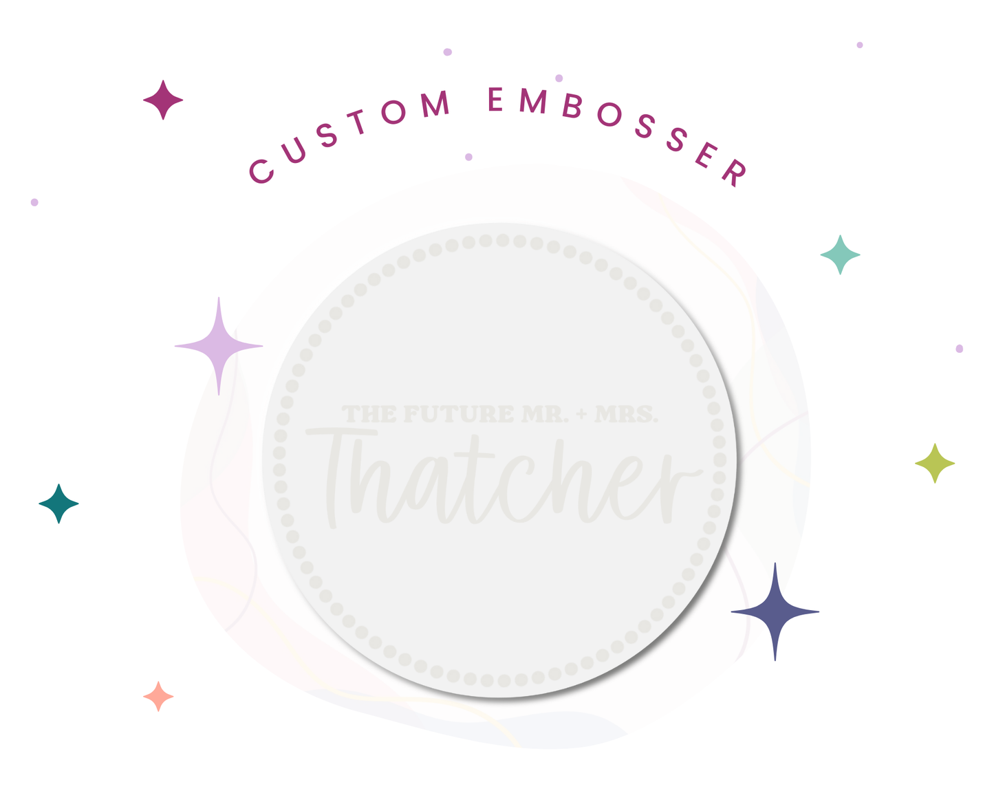Custom Embosser | Wedding Invitation