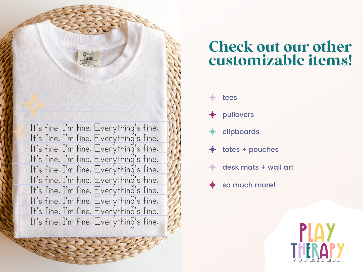 Everything's Fine Tee | Pullover