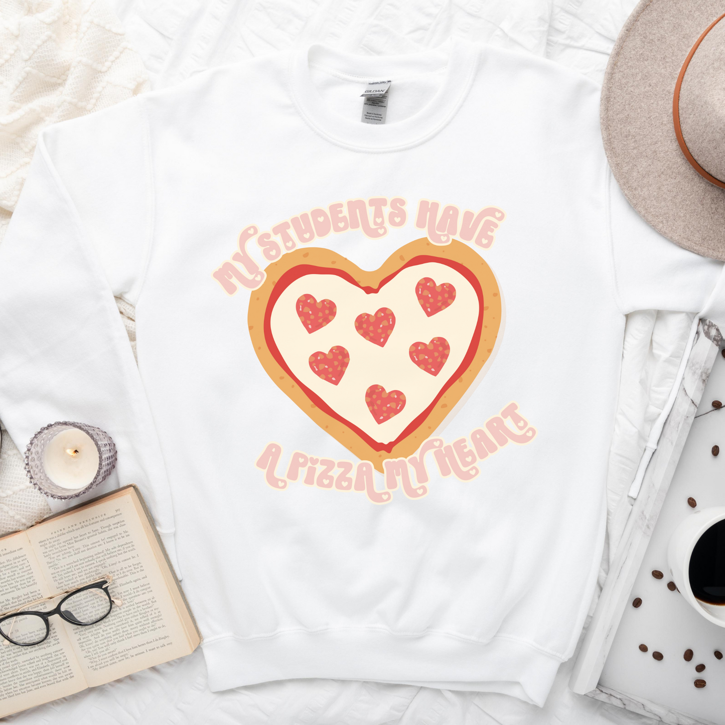 Pizza My Heart Pullover