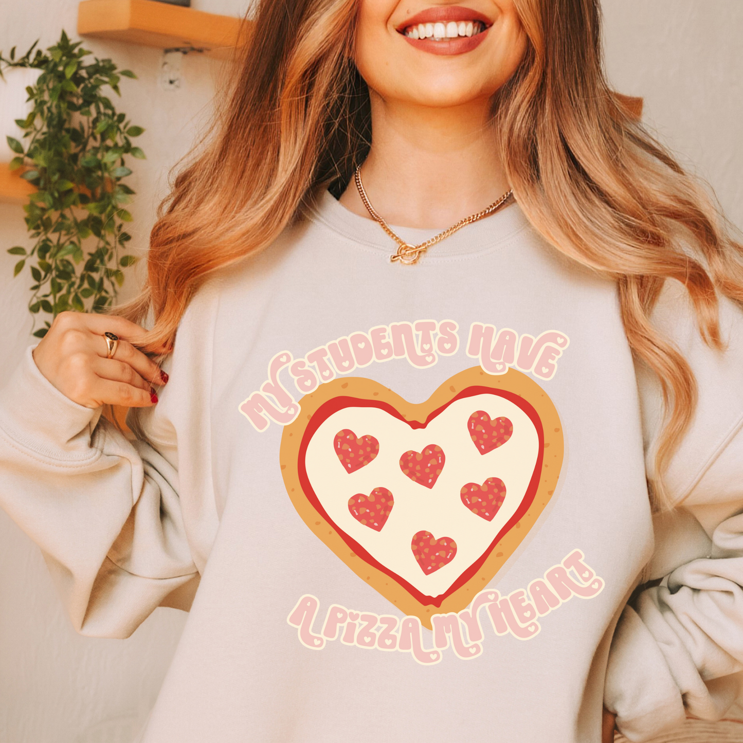 Pizza My Heart Pullover