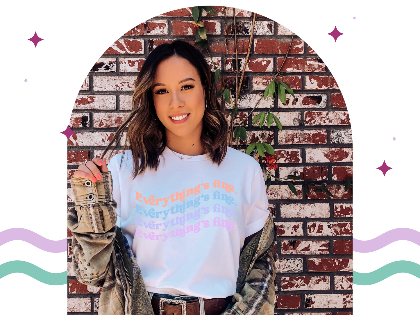 Everything's Fine Tee | Pullover