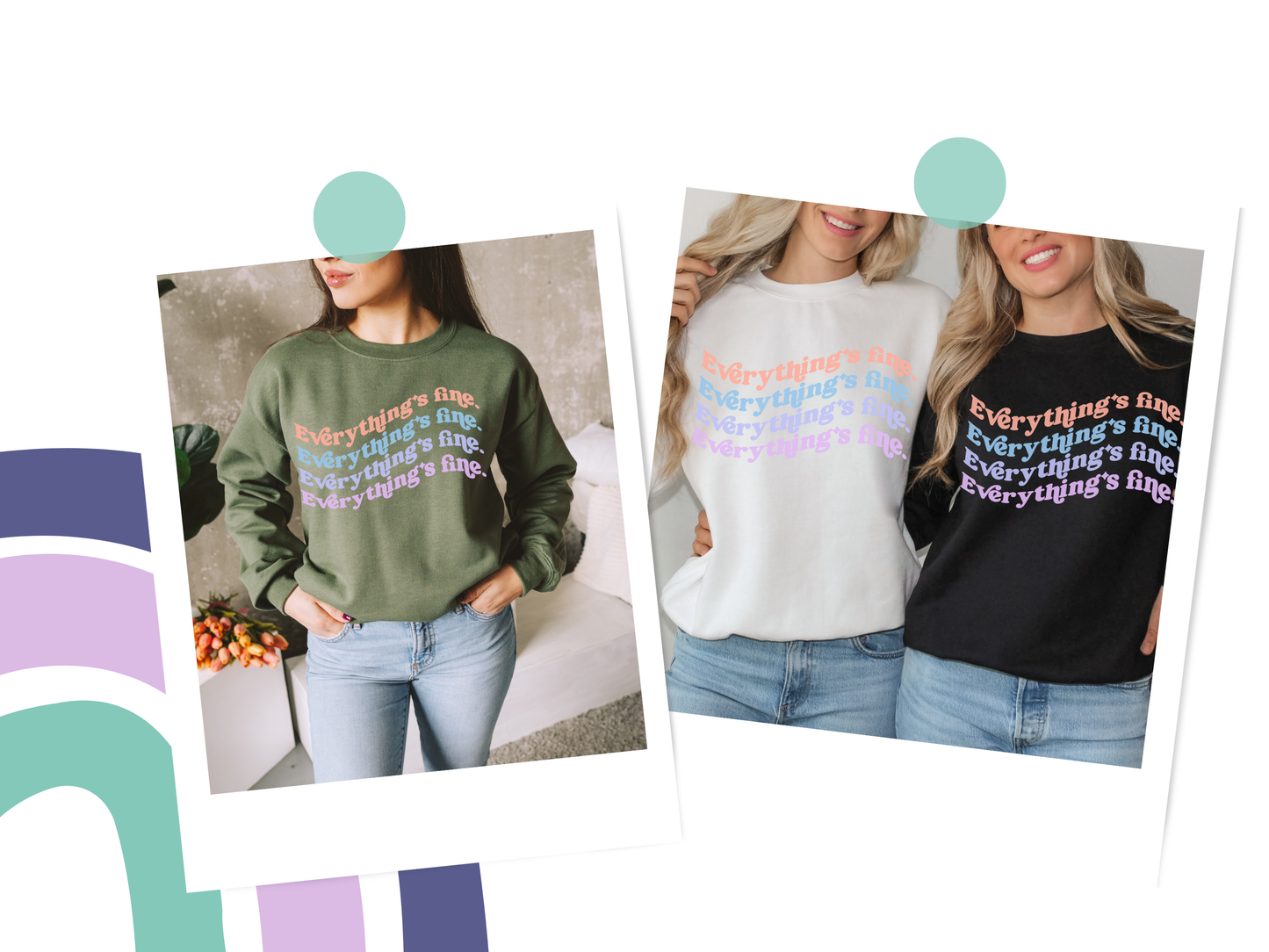Everything's Fine Tee | Pullover