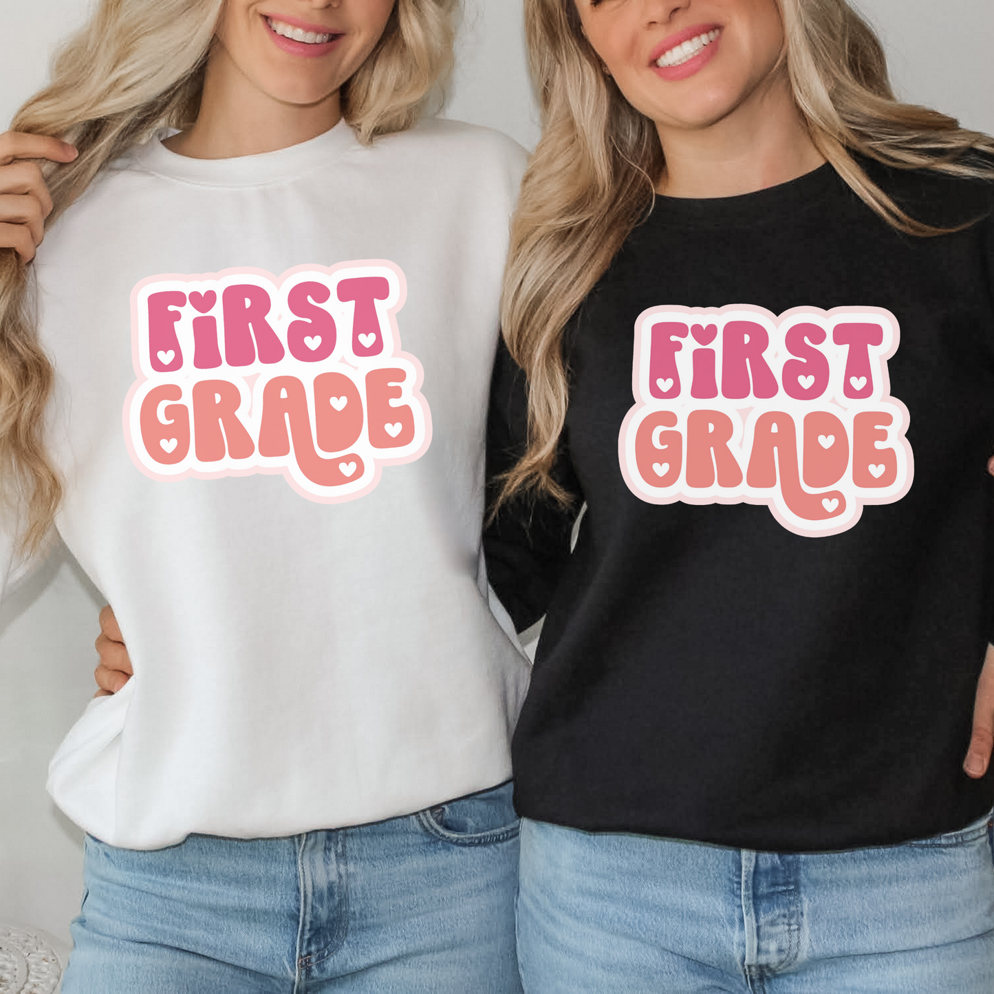 First Grade Love Pullover