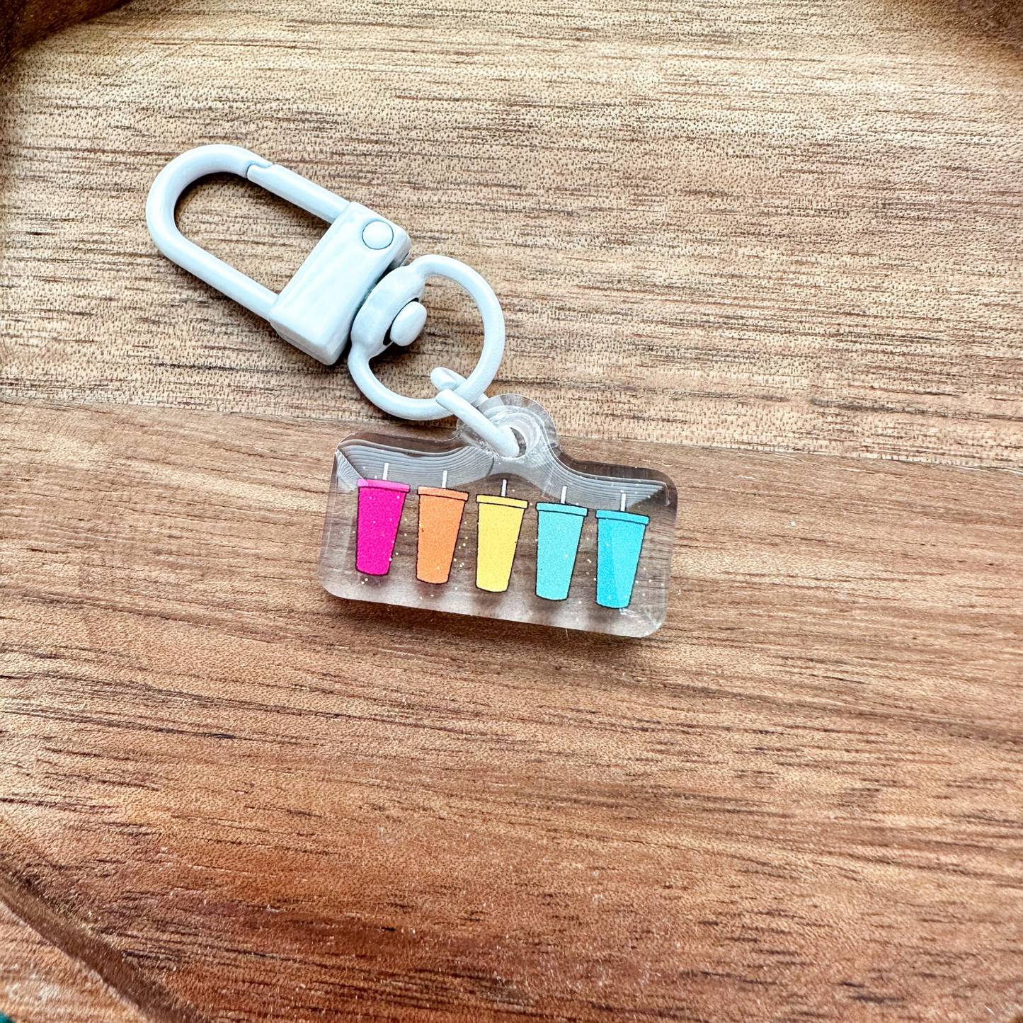 Rainbow Tumblers Badge Charm