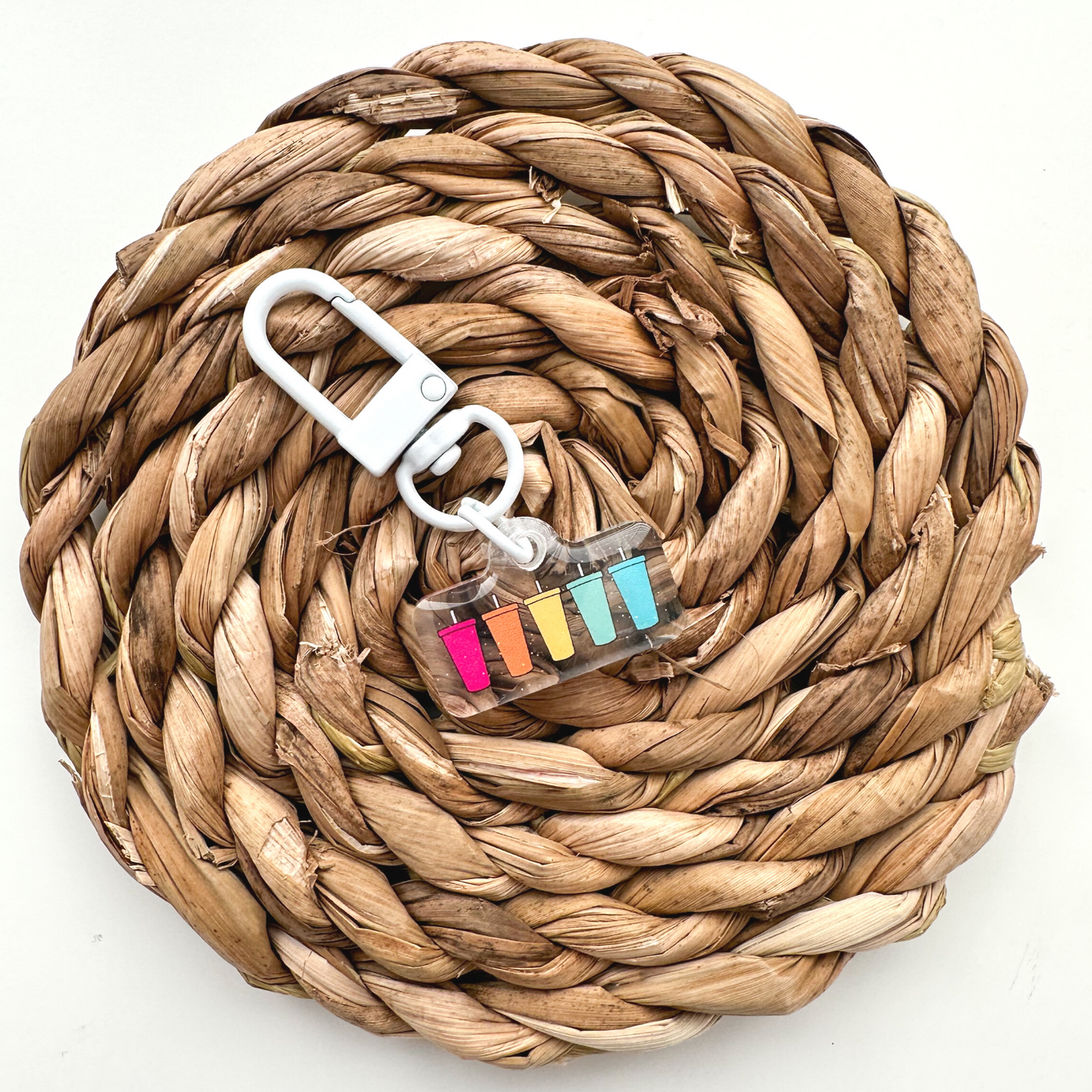 Rainbow Tumblers Badge Charm