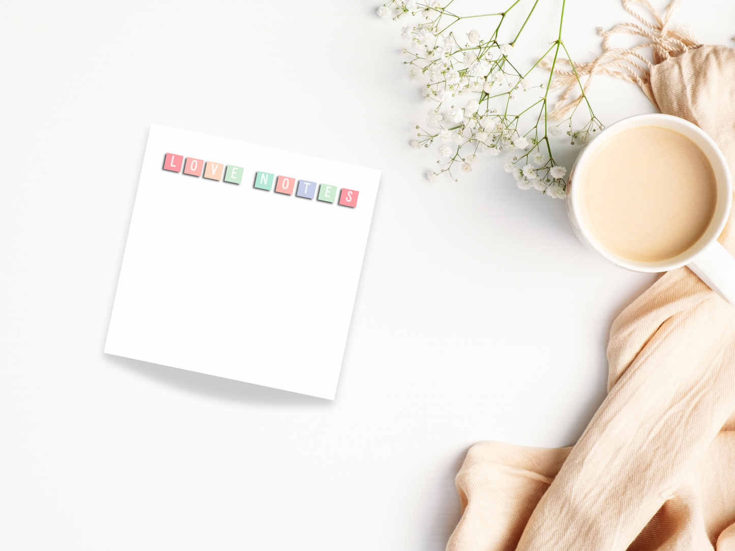 Love Notes Sticky Notes