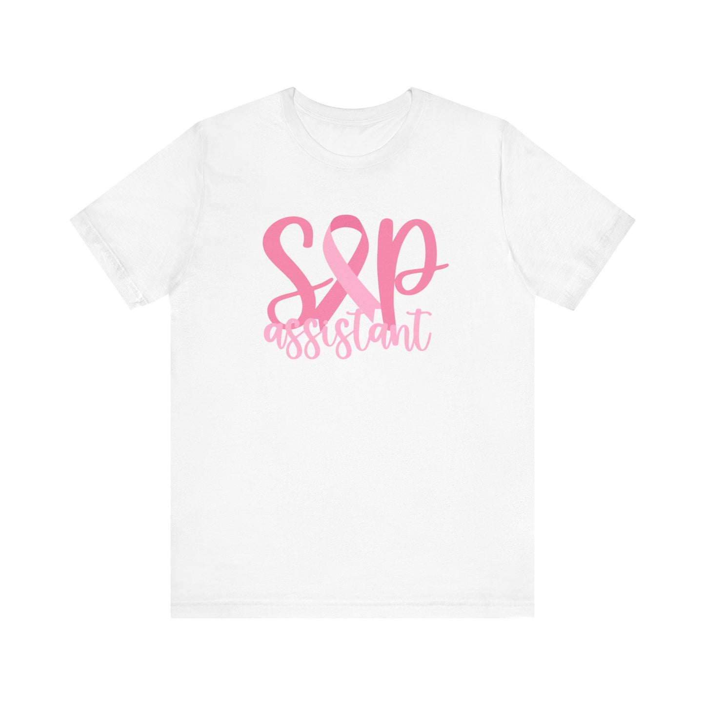 SLP Assistant Pink Ribbon Tee